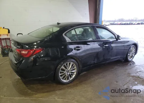 2023 Infiniti Q50 Luxe z USA, uszkodzony, nr VIN JN1EV7BR7PM540110